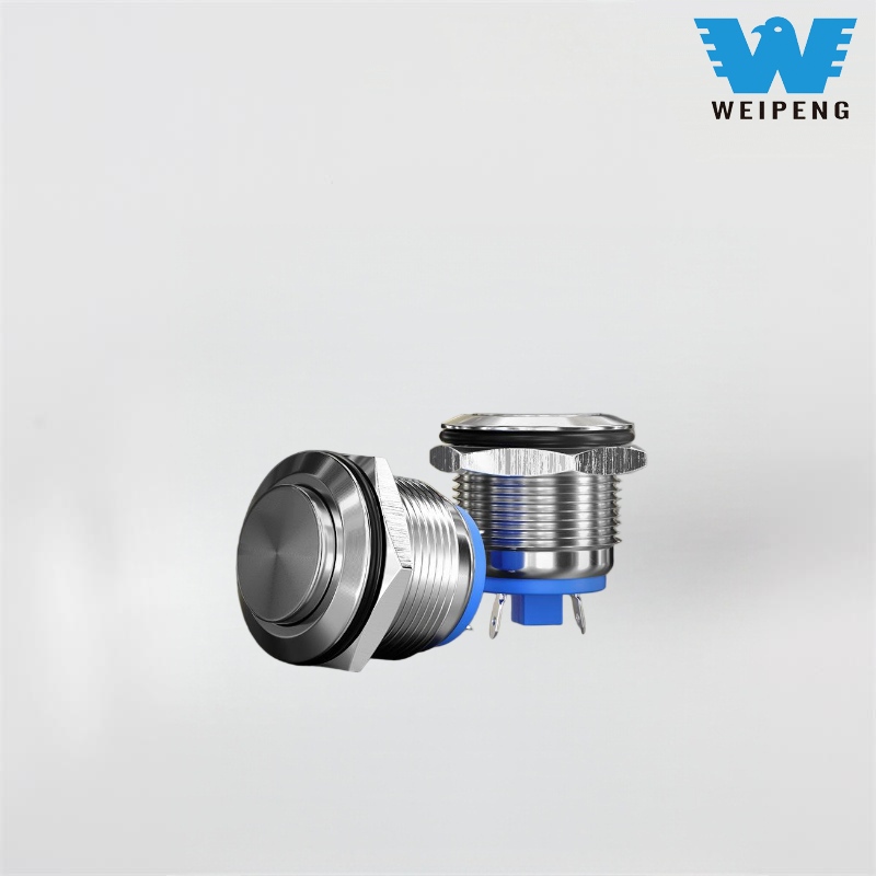 16/19 мм машинаны іске қосу металл басу түймесі