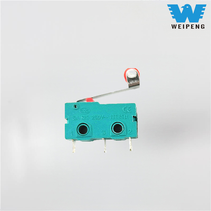 Үш аяқты тұтқаны роликті микро қосқыш