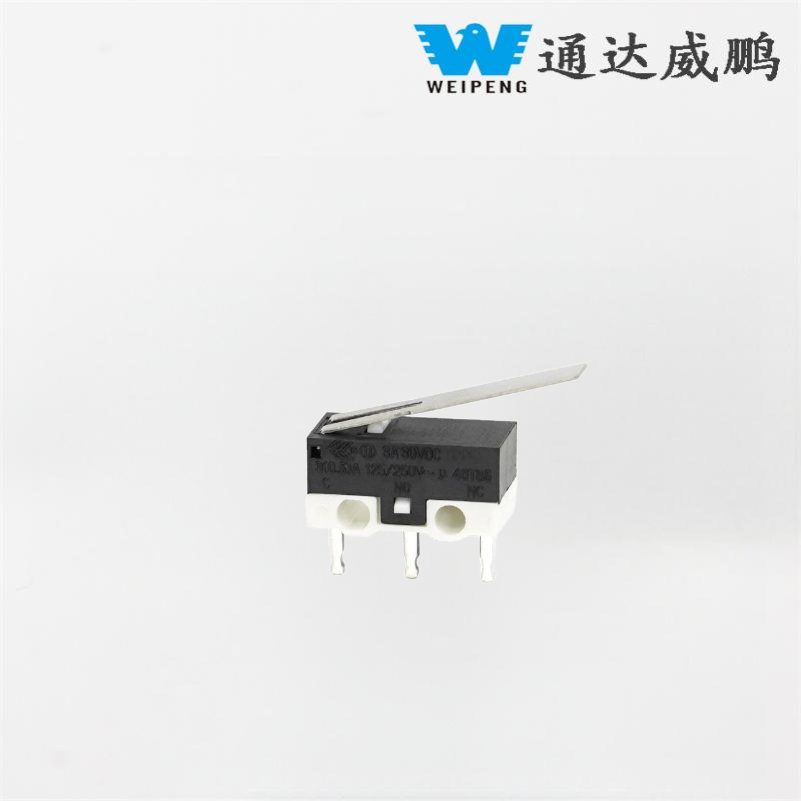 Weipeng 1A/3A ұзын тұтқалы микро қосқыш