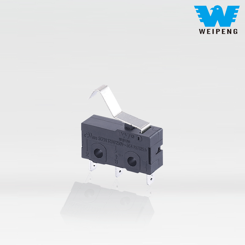 Weipeng 5A 125V/250V су жылытқышы жоғары температураға төзімді 3 істікшелі микро қосқыш